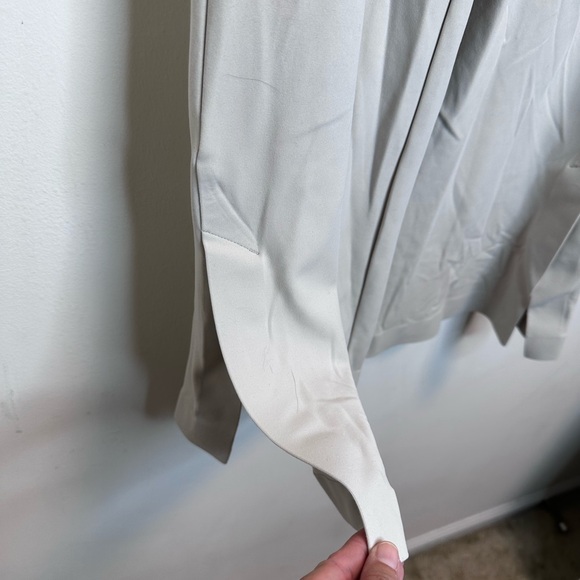 Athleta Cream Wide Leg Pants - Picture 2 of 7